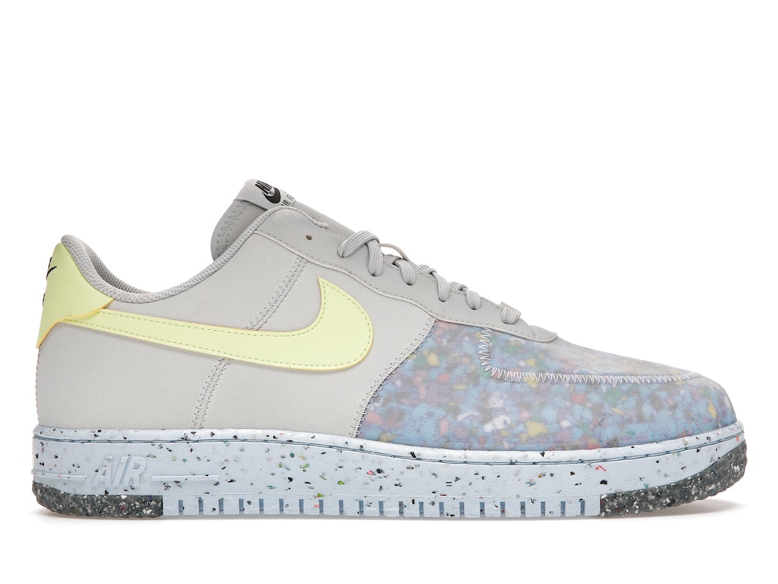 ＼百貨店大売り出し／1000円クーポン券振り出し中！Nike 空軍1 噴火口 質問用紙 “あき場所ヒッピー” 薄墨色 Air Force 1 Crater \"\""Pure Platinum Barely Volt\""\"" ナイキ 空軍1 噴火口 質問用紙 CZ1524-001 メンズ スニーカー 駈けっくらシューズ"