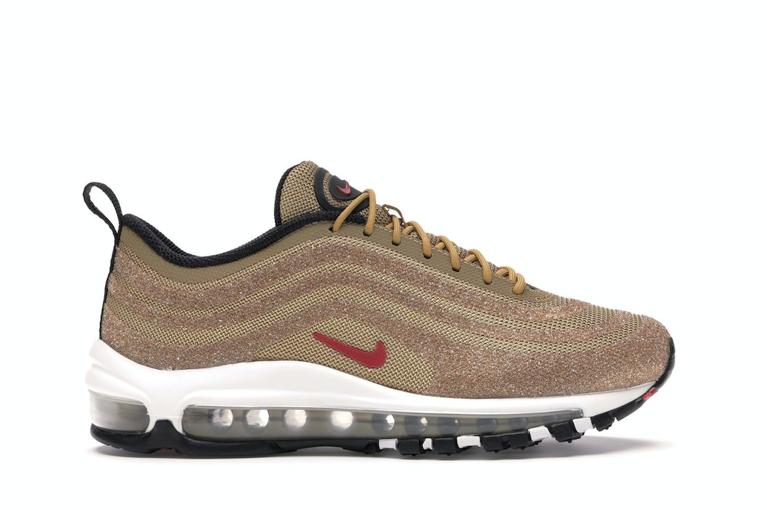 極美品　ナイキ ウィメンズ エアマックス 97 LXX　スワロフスキー　25.0 楽天市場】NIKE WMNS AIR MAX 97 LXX SWAROVSKI metallic gold