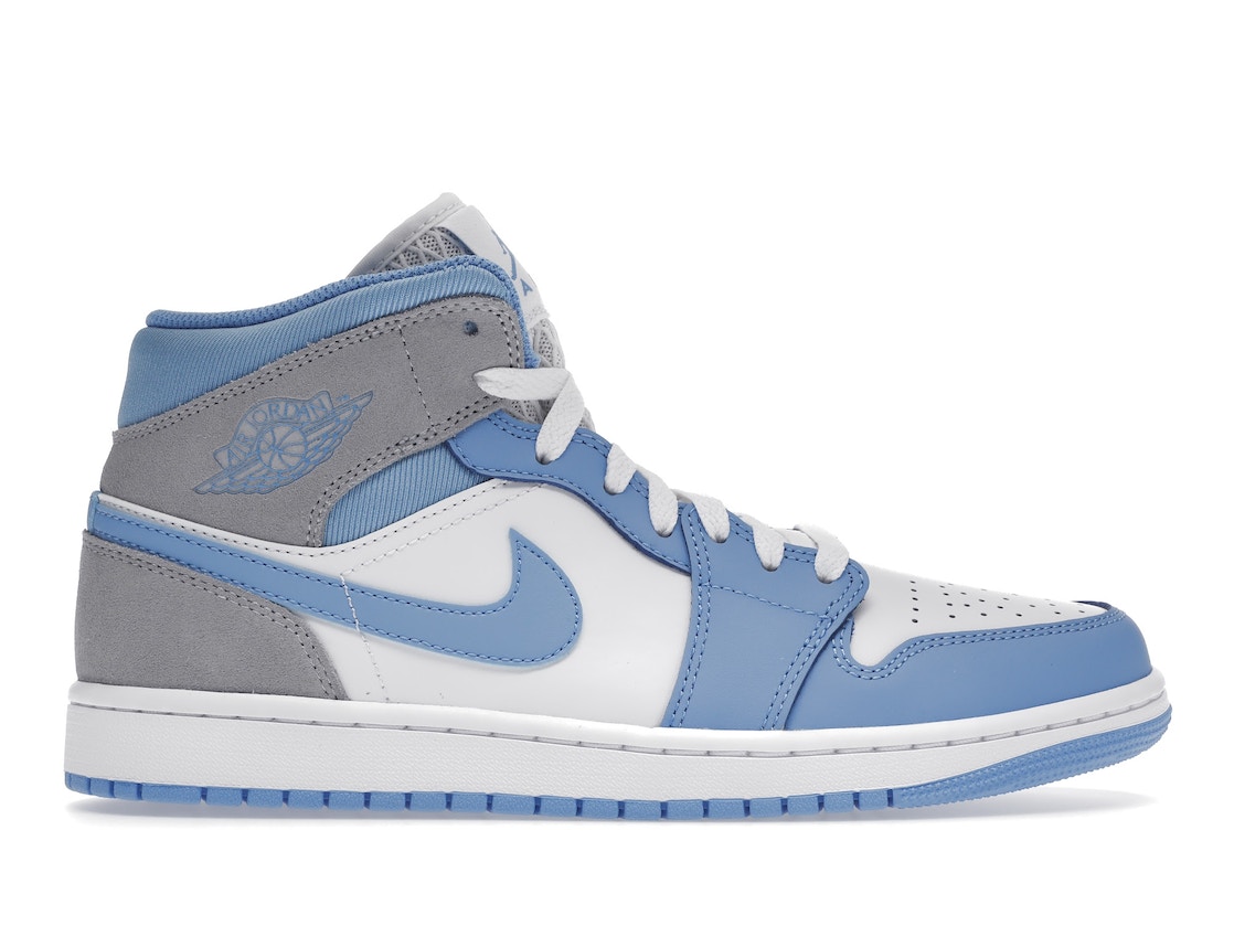 数量限定【1000円クーポン】Jordan 1 Mid University Blue Grey ナイキ エア ジョーダン 1 ミッド DX9276-100 メンズ スニーカー ランニングシューズ 19SX-20220926144728-072