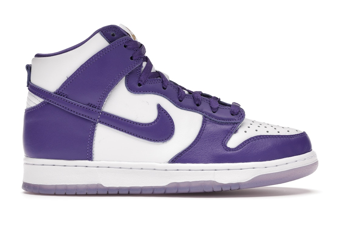 期間限定【1000円OFF】クーポン！Nike ダンク ハイ ウィメンズ ""バーシティ パープル"" Dunk High ""SP Varsity Purple (Women's)"" ナイキ ナイキ ダンク ハイ バーシティ パープル DC5382-100 ウィメンズ レディース スニーカー ランニングシューズ｜HYPE GUARD【公式】店