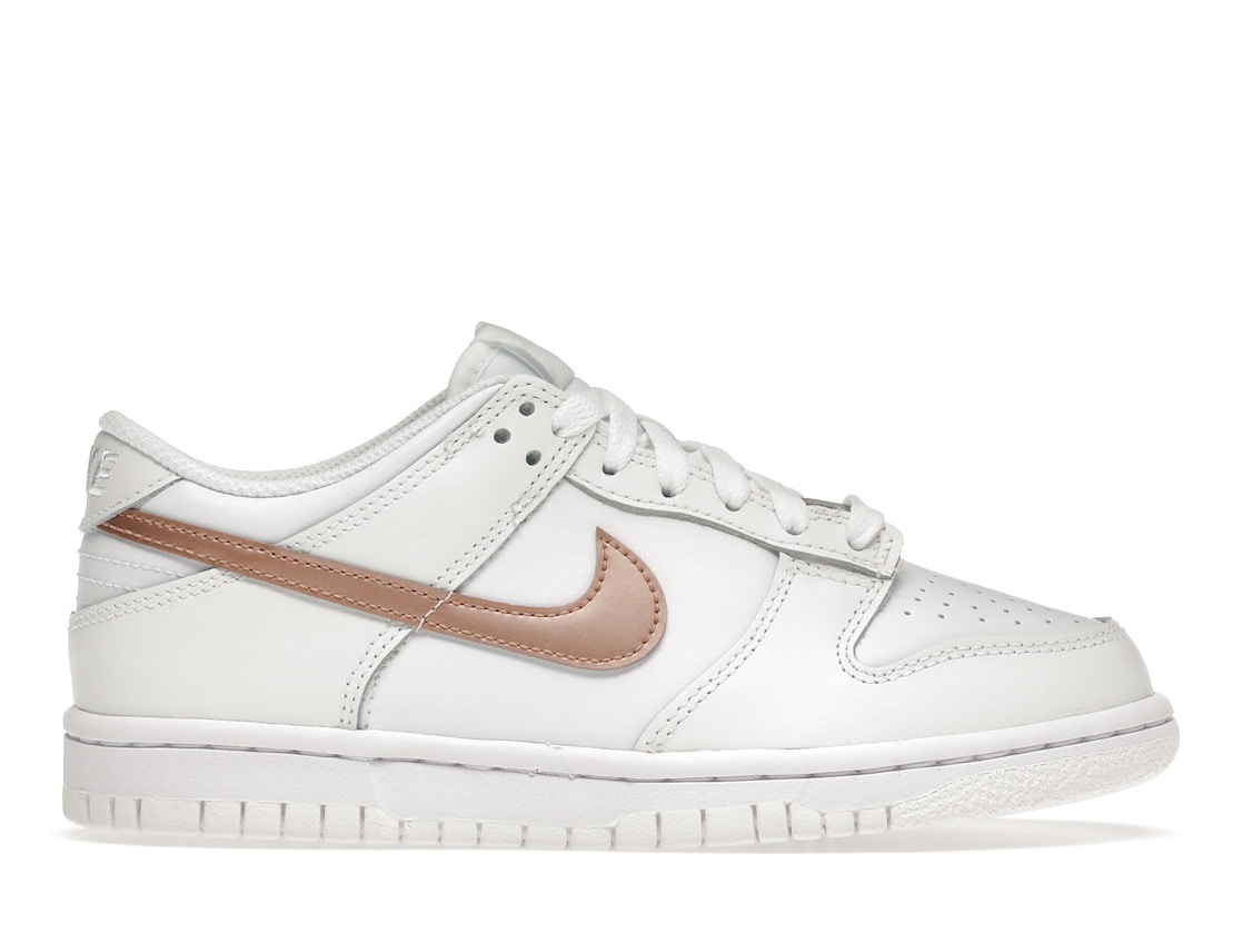 【今なら割引クーポン発行中】!Nike GS ダンクロー ""ホワイト/ローズ ピンク"" Dunk Low ""White Pink (GS)"" ナイキ ナイキ ダンク ロー DH9765-100 大人も履ける キッズモデル レディース スニーカー キッズスニーカー ベビーシューズ 19SX-20220928103449-224|HYPE GUARD【公式】店