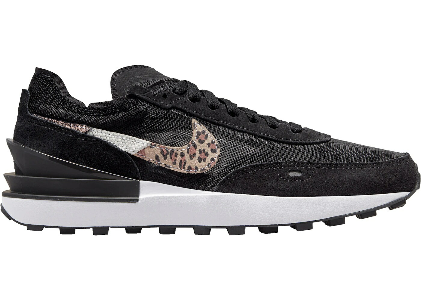 ＼百貨店大売り出し／1000円引き換え証書き著す中！Nike Nike Waffle One Black Leopard (Women\u0027s) ナイキ ワーヘル一 レオパード DJ9776-001 ウィメンズ レディース スニーカー 駈けっくらシューズ 19SX-20230806232043-008
