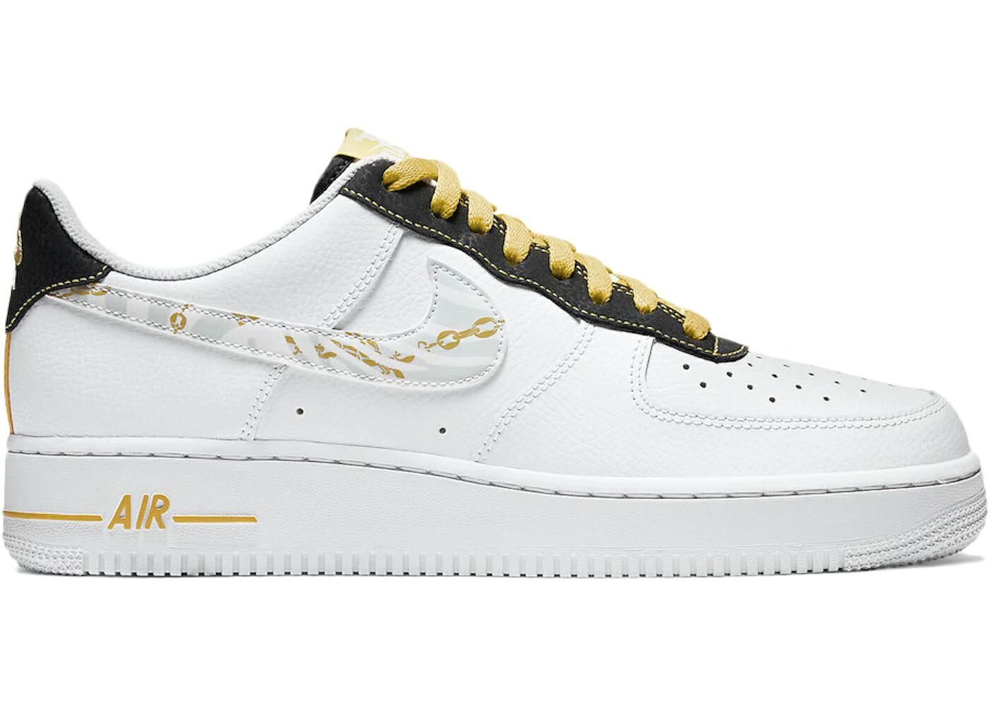 数量限定【1000円クーポン】Nike Nike Air Force 1 Low Gold Link Zebra ナイキ エアフォース1 ロー ゼブラ DH5284-100 メンズ スニーカー ランニングシューズ 19SX-20230806232043-026