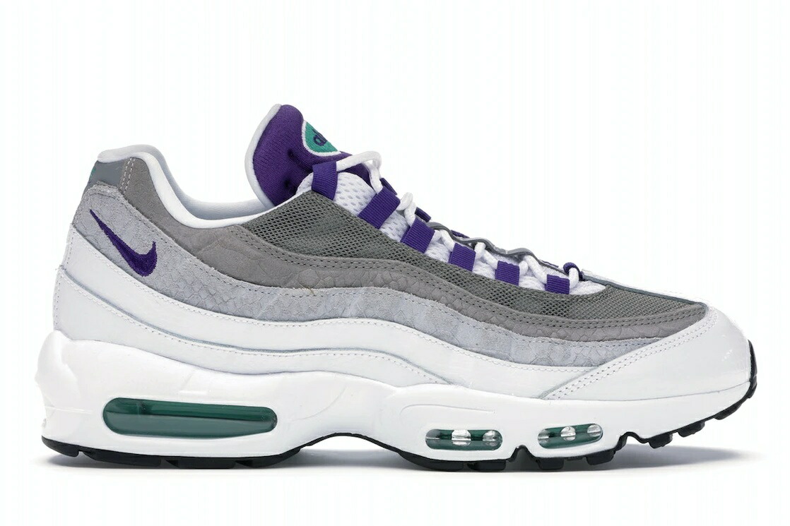 【今なら割引クーポン発行中】発行中!!Nike ナイキ エアマックス95 グレープ スネークスキン Nike Air Max 95 “Grape Snakeskin“ ナイキ エアマックス 95 グレープ スネークスキン AO2450-101 メンズ スニーカー ランニングシューズ 19SX-20230808163929-060