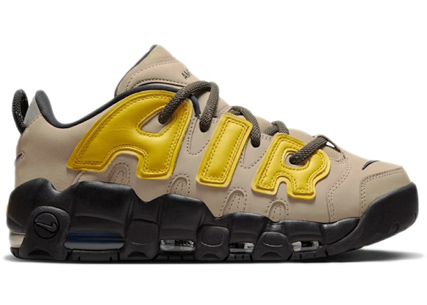 超美品⭐︎ナイキモアテン　MOREUPTEMPO ライムストーン27.5 箱付き スニダンで購入可】11/2発売 Nike Air More Uptempo 