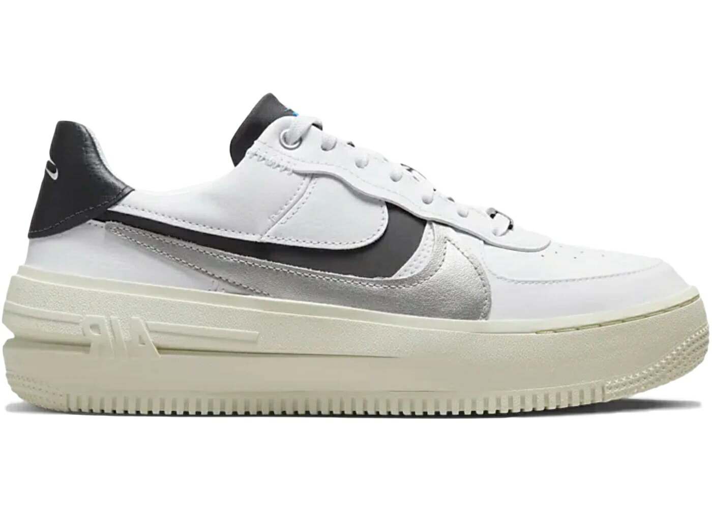 数量限定【1000円クーポン】Nike Nike Air Force 1 PLT.AF.ORM White Metallic Silver Black (Women's) ナイキ エアフォース1 PLT.AF.ORM DX3199-100 ウィメンズ レディース スニーカー ランニングシューズ 19SX-20230809112301-129
