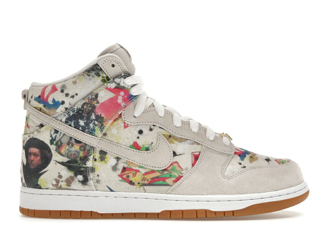 期間限定【1000円OFF】クーポン！Nike Nike SB Dunk High Supreme Rammellzee ナイキ FD8779-100 メンズ スニーカー ランニングシューズ 19SX-20230909221006-009｜HYPE GUARD【公式】店