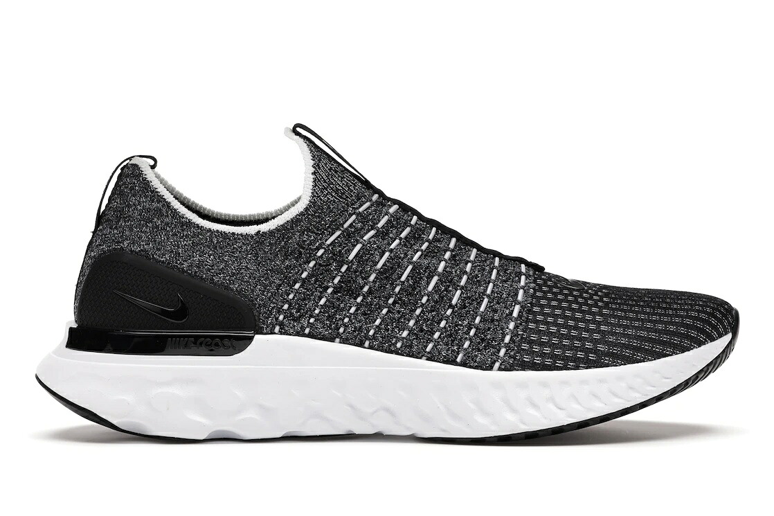 【今なら割引クーポン発行中】Nike Nike React Phantom Run Flyknit 2 Black White Blend ナイキ CJ0277-003 メンズ スニーカー ランニングシューズ 19SX-20230909221006-499