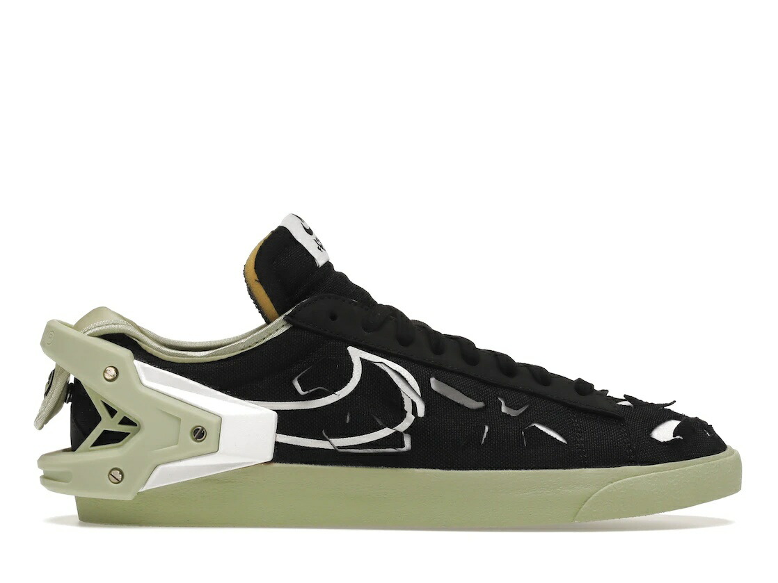 【今なら銀行割引クーポン券振り出し中】Nike アクロニウム×ナイキ ブレーザー 置き目 “黒いこと“ Nike Blazer Low “Acronym Black Olive Aura“ ナイキ DO9373-001 メンズ スニーカー 駈けっくらシューズ 19SX-20230909221006-675
