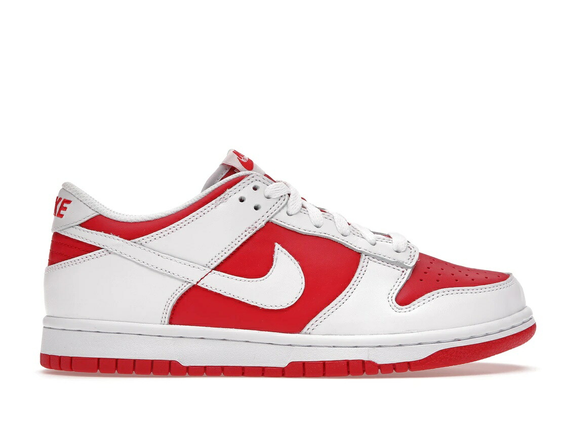 数量限定【1000円クーポン】Nike ナイキ ダンク ロー GS “チャンピオンシップ レッド“ Nike Dunk Low “Championship Red (2021) (GS)“ ナイキ CW1590-600 大人も履ける キッズモデル レディース スニーカー キッズスニーカー ベビーシューズ 19SX-20230908234807-009