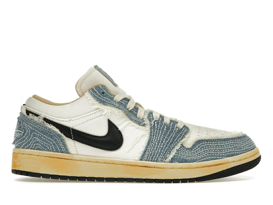 数量限定【1000円クーポン】Jordan Jordan 1 Low SE WRMK Sashiko Denim Jordan FN7670-493 メンズ スニーカー ランニングシューズ 19SX-20230911233535-048