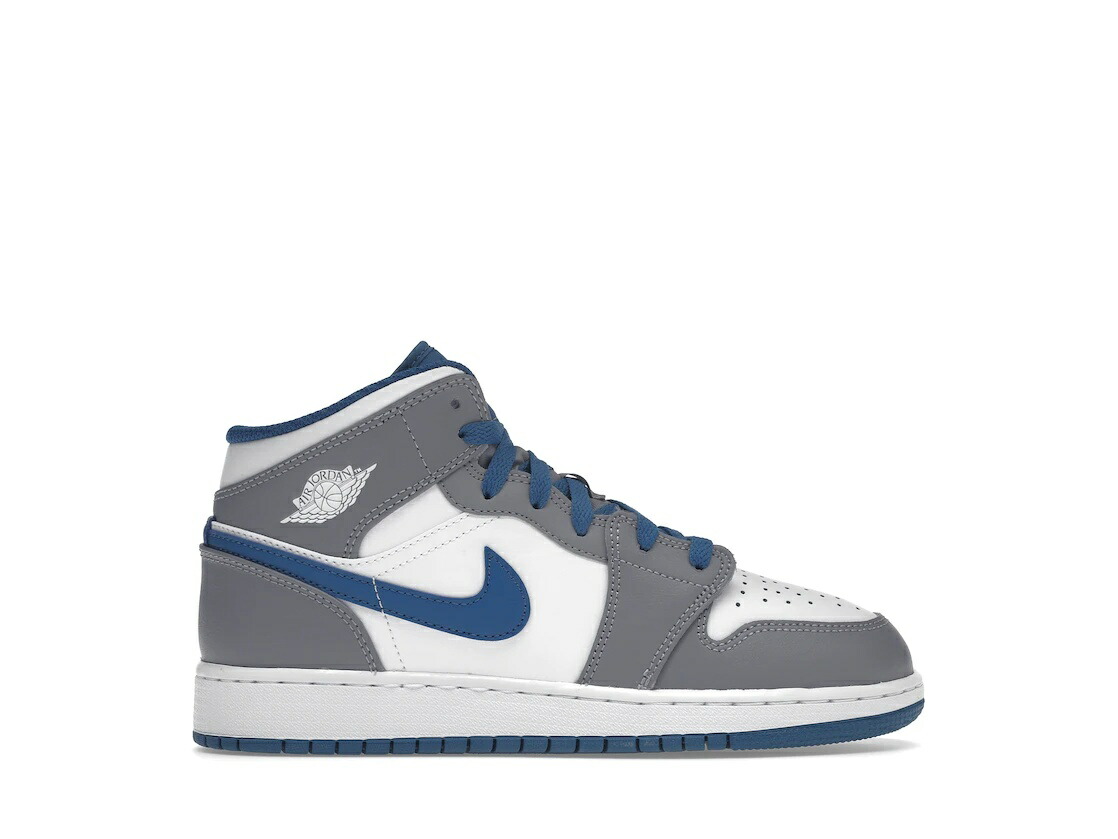 数量限定【1000円クーポン】Jordan Jordan 1 Mid True Blue Cement (GS) Jordan DQ8423-014 大人も履ける キッズモデル ウィメンズ レディース スニーカー ランニングシューズ キッズスニーカー ベビーシューズ 19SX-20230921123841-039