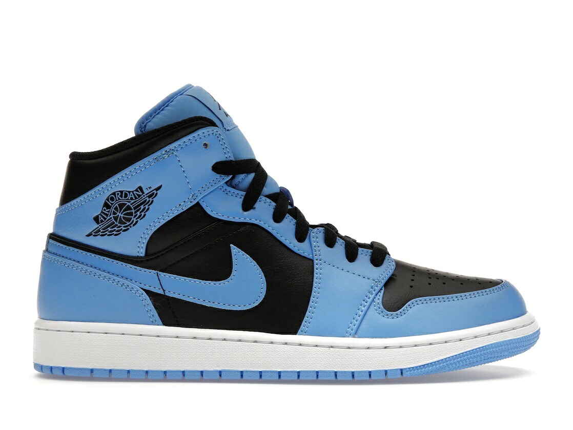 今だけ【1000円クーポン】発行中!!Jordan Jordan 1 Mid University Blue Black Jordan DQ8426-401 メンズ スニーカー ランニングシューズ 19SX-20230911233535-106