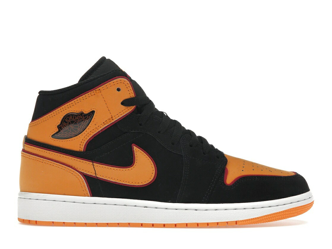 【今なら割引クーポン発行中】Jordan Jordan 1 Mid Fat Tongue Black Orange Jordan FJ4923-008 メンズ スニーカー ランニングシューズ 19SX-20230911233535-301