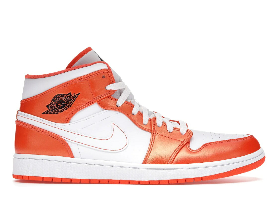 数量限定【1000円クーポン】Jordan ナイキ エアジョーダン1 ミッド “オレンジ/ホワイト“ Jordan 1 Mid “Metallic Orange“ Jordan DM3531-800 メンズ スニーカー ランニングシューズ 19SX-20230911233535-357
