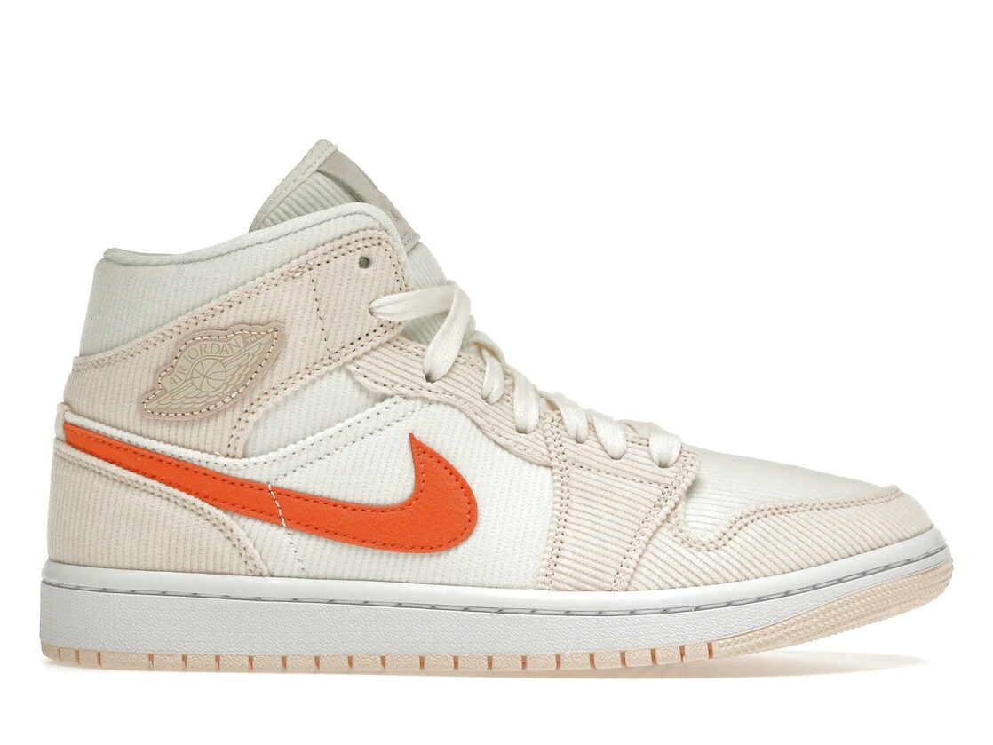 数量限定【1000円クーポン】Jordan ナイキ ウィメンズ エアジョーダン ミッド “コーデュロイ“ Jordan 1 Mid SE “Corduroy Sail“ Jordan DA8009-108 ウィメンズ レディース スニーカー ランニングシューズ 19SX-20230911233535-561