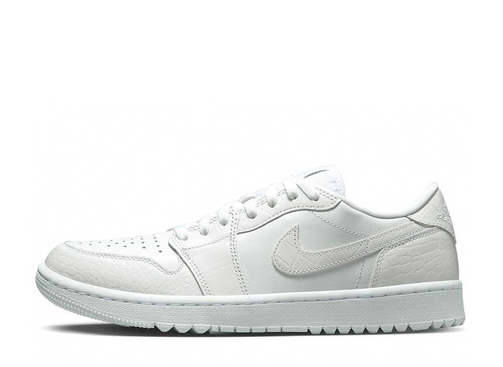 Jordan Brand（NIKE） - エアージョーダン1  ゴルフ　クロコ Nike Air Jordan 1 Low Golf “Black Crocodile Skin”が国内