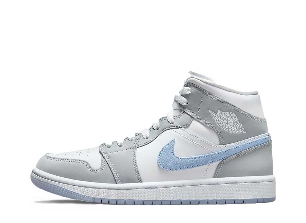 ＼百貨店大売り出し／1000円引き換え証ふり出し中！Nike ナイキ ウィメンズ エアジョーダン 1 ミッド 狼薄墨色 ナイキ BQ6472-105 ウィメンズ レディース スニーカー 駈けっくらシューズ 21SN-BQ6472-105