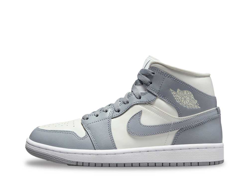 【今なら銀行割引クーポン券振り出し中】Nike ナイキ ウィメンズ エアジョーダン1 ミッド 薄墨色/セイル ナイキ BQ6472-115 ウィメンズ レディース スニーカー 駈けっくらシューズ 21SN-BQ6472-115