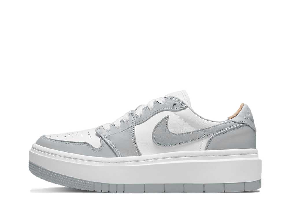 【今なら銀行割引クーポン券振り出し中】Nike ナイキ ウィメンズ エアジョーダン1 エレベート 置き目 狼 薄墨色 ナイキ DH7004-100 ウィメンズ レディース スニーカー 駈けっくらシューズ 21SN-DH7004-100