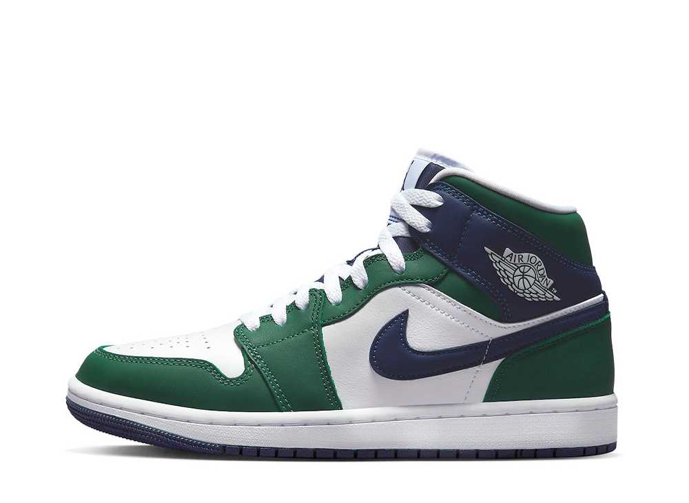 ＼百貨店大売り出し／1000円引き換え証振りだし中！Nike ナイキ ウィメンズ エアジョーダン1 ミッド 米国海軍/緑であること ナイキ DZ5326-300 ウィメンズ レディース スニーカー 駈けっくらシューズ 21SN-DZ5326-300