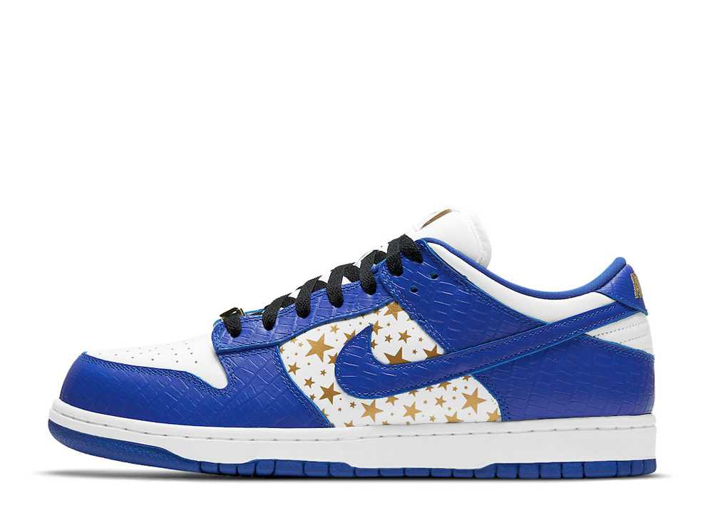 【今なら割引クーポン発行中】!Nike シュプリーム × ナイキ SB ダンク ロー OG QS ゴールドスターズ ホワイト/ハイパー ブルー ナイキ DH3228-100 メンズ スニーカー ランニングシューズ 21SN-DH3228-100|HYPE GUARD【公式】店