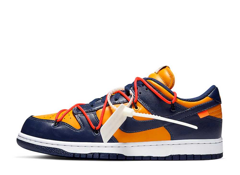 数量限定【1000円クーポン】Nike オフホワイト×ナイキ ダンク ロー ユニバーシティゴールド/ミッドナイトネイビー/ホワイト ナイキ CT0856-700 メンズ スニーカー ランニングシューズ 21SN-CT0856-700 47,340円