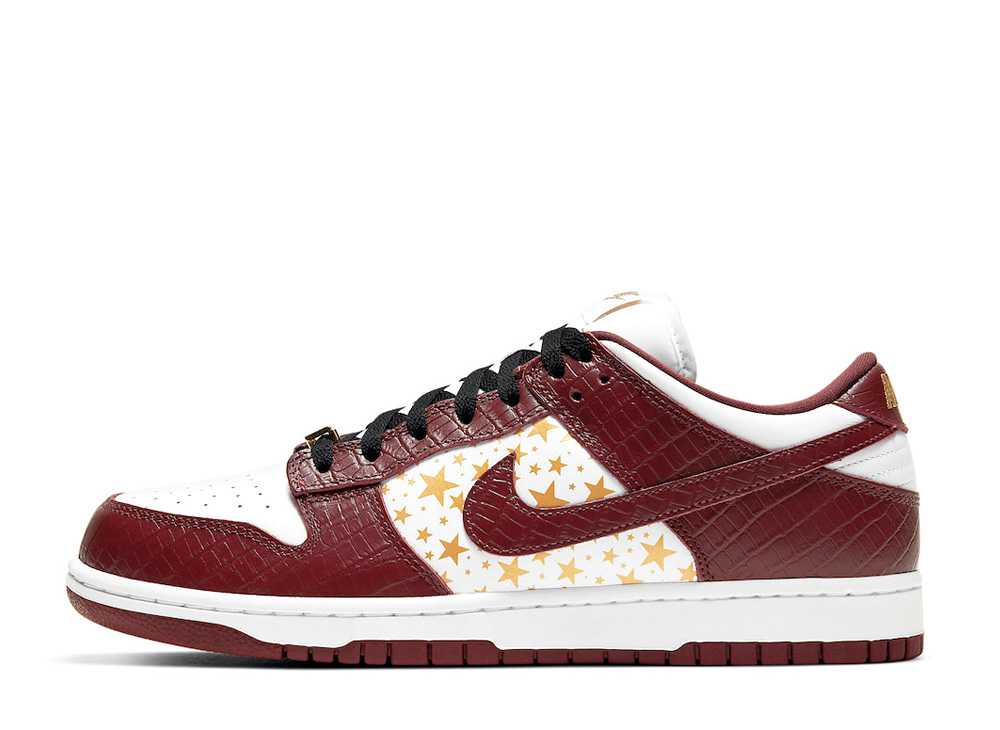 期間限定【1000円OFF】クーポン!Nike シュプリーム × ナイキSB ダンク ロー OG QS ゴールドスターズ ホワイト/バークルートブラウン ナイキ DH3228-103 メンズ スニーカー ランニングシューズ 21SN-DH3228-103|HYPE GUARD【公式】店