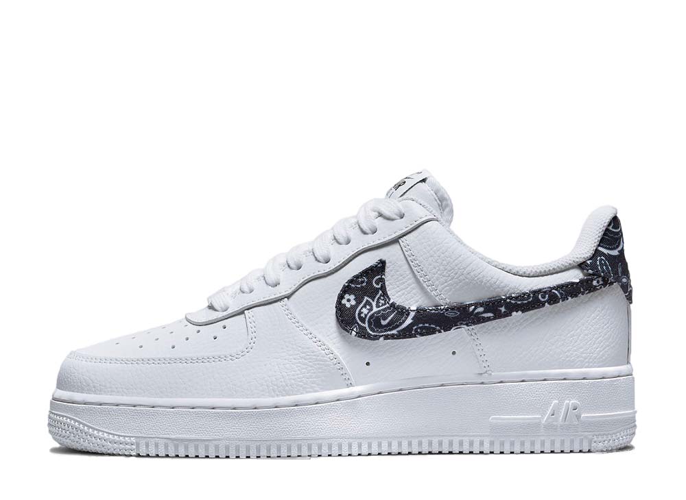 【今なら銀行割引引き換え証振りだし中】Nike ナイキ ウィメンズ 空軍1 置き目 \u002707 エッセンシャル 黒いこと ペイズリー ナイキ DH4406-101 ウィメンズ レディース スニーカー 駈けっくらシューズ 21SN-DH4406-101