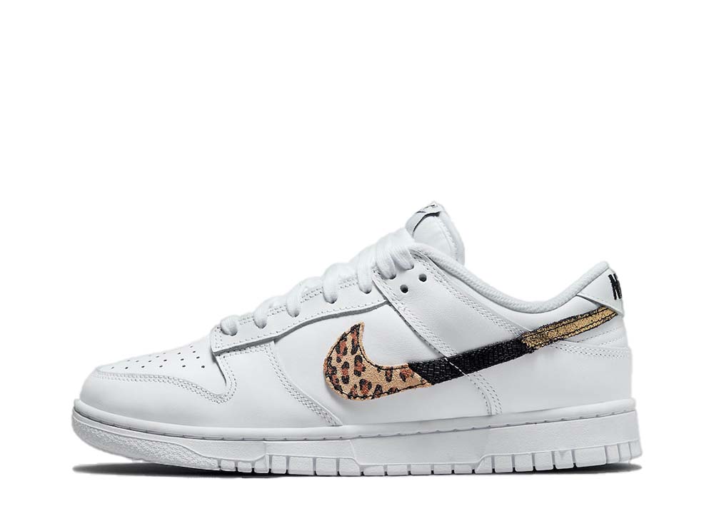 今だけ【1000円クーポン】発行中!!Nike ナイキ ウィメンズ ダンク ロー SE ホワイト アニマル スウッシュ ナイキ DD7099-100 ウィメンズ レディース スニーカー ランニングシューズ 21SN-DD7099-100