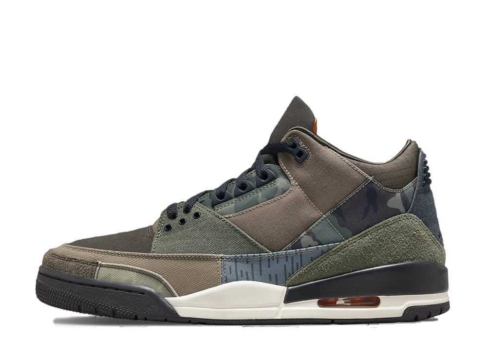 ＼百貨店大売り出し／1000円クーポン券振り出し中！Nike ナイキ エアジョーダン3 レトロ パッチワーク ナイキ DO1830-200 メンズ スニーカー 駈けっくらシューズ 21SN-DO1830-200