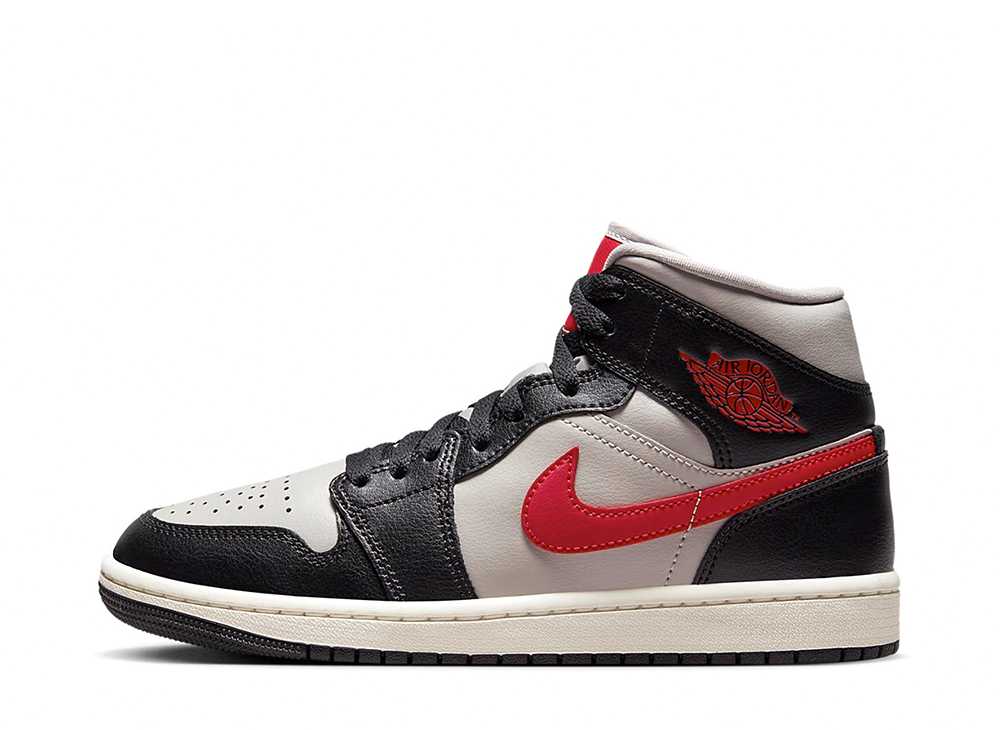 今だけ【1000円クーポン】発行中!!Nike ナイキ ウィメンズ エアジョーダン1 ミッド ブラック/グレー/ジムレッド ナイキ BQ6472-060 ウィメンズ レディース スニーカー ランニングシューズ 21SN-BQ6472-060