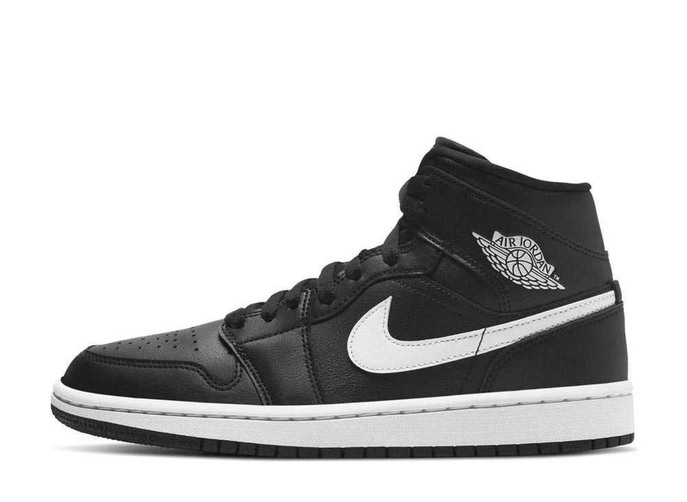 ＼百貨店大売り出し／1000円引き換え証ふり出し中！Nike ナイキ ウィメンズ エアジョーダン1 ミッド 黒いこと/白いこと ナイキ BQ6472-011 ウィメンズ レディース スニーカー 駈けっくらシューズ 21SN-BQ6472-011
