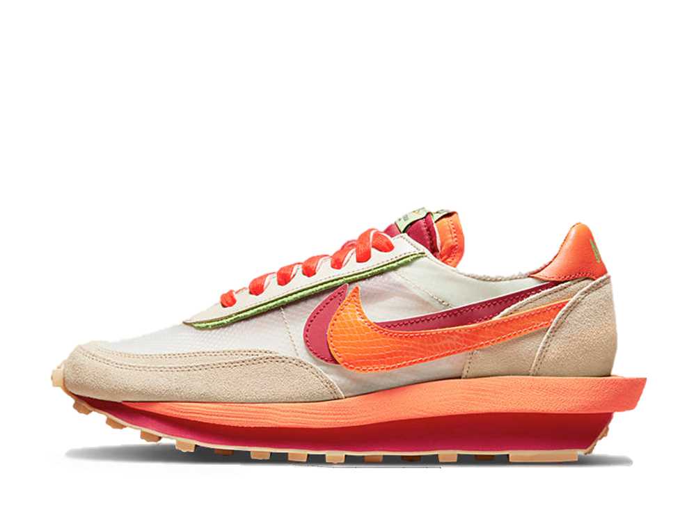 数量限定【1000円クーポン】Nike クロット × サカイ × ナイキ LDワッフル オレンジ ブレイズ ナイキ DH1347-100 メンズ スニーカー ランニングシューズ 21SN-DH1347-100