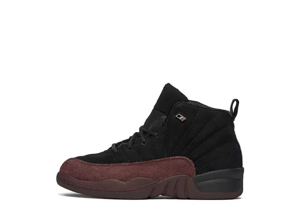 数量限定【1000円クーポン】Nike ア・マ・マニエール × ナイキ PS エアジョーダン12 ブラック アンド バーガンディークラッシュ ナイキ FB2686-001 メンズ スニーカー ランニングシューズ 21SN-FB2686-001