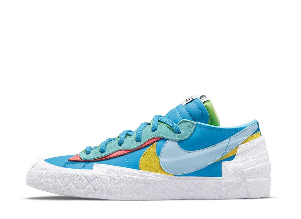 期間限定【1000円OFF】クーポン！Nike カウズ &times; サカイ &times; ナイキ ブレーザー ロー ネプチューンブルー ナイキ DM7901-400 メンズ スニーカー ランニングシューズ 21SN-DM7901-400｜HYPE GUARD【公式】店