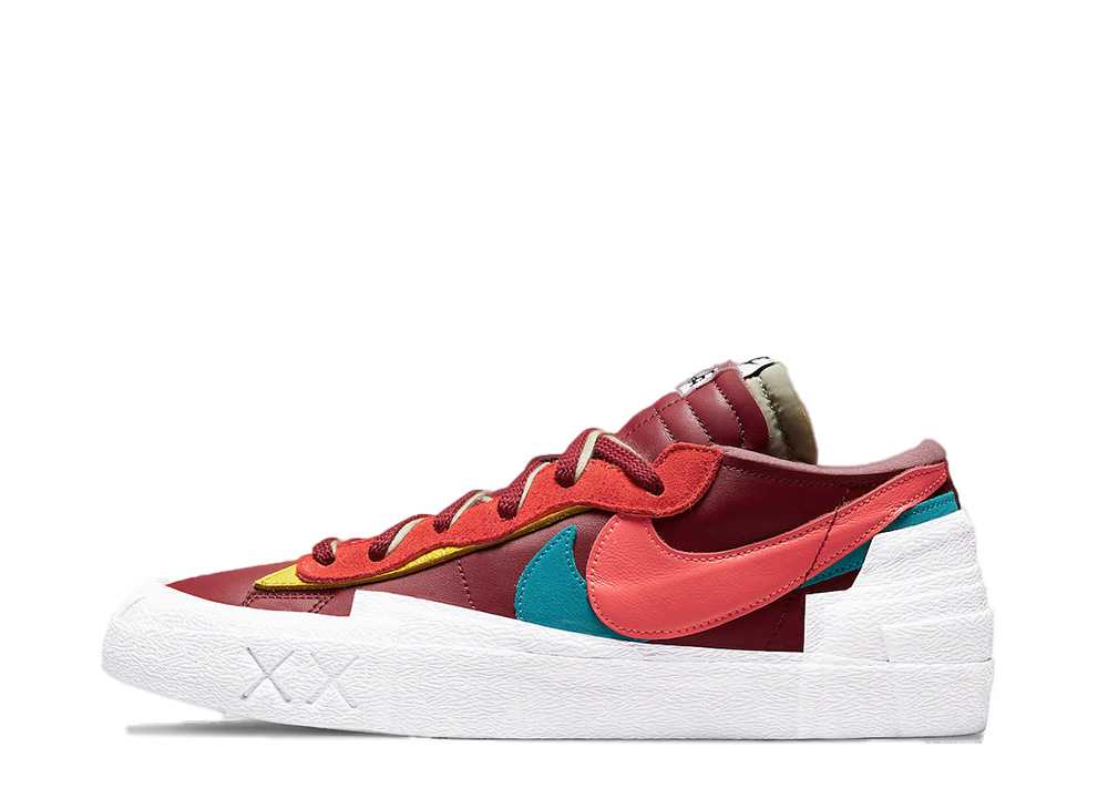 【今なら銀行割引クーポン券振り出し中】Nike カウズ × サカイ × ナイキ ブレーザー 置き目 野球クラブ赤いこと ナイキ DM7901-600 メンズ スニーカー 駈けっくらシューズ 21SN-DM7901-600