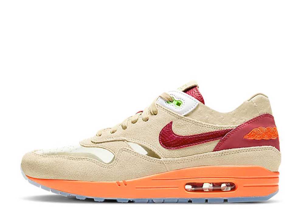 【今なら割引クーポン発行中】Nike クロット × ナイキ エアマックス1 キス オブ デス (2021) ナイキ DD1870-100 メンズ スニーカー ランニングシューズ 21SN-DD1870-100