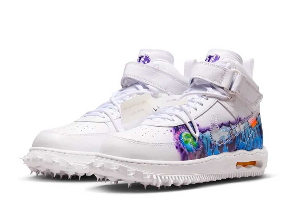 【今なら割引クーポン発行中】!Nike オフホワイト × ナイキ エアフォース1 ミッド グラフィティ ナイキ DR0500-100 メンズ スニーカー ランニングシューズ 21SN-DR0500-100|HYPE GUARD【公式】店