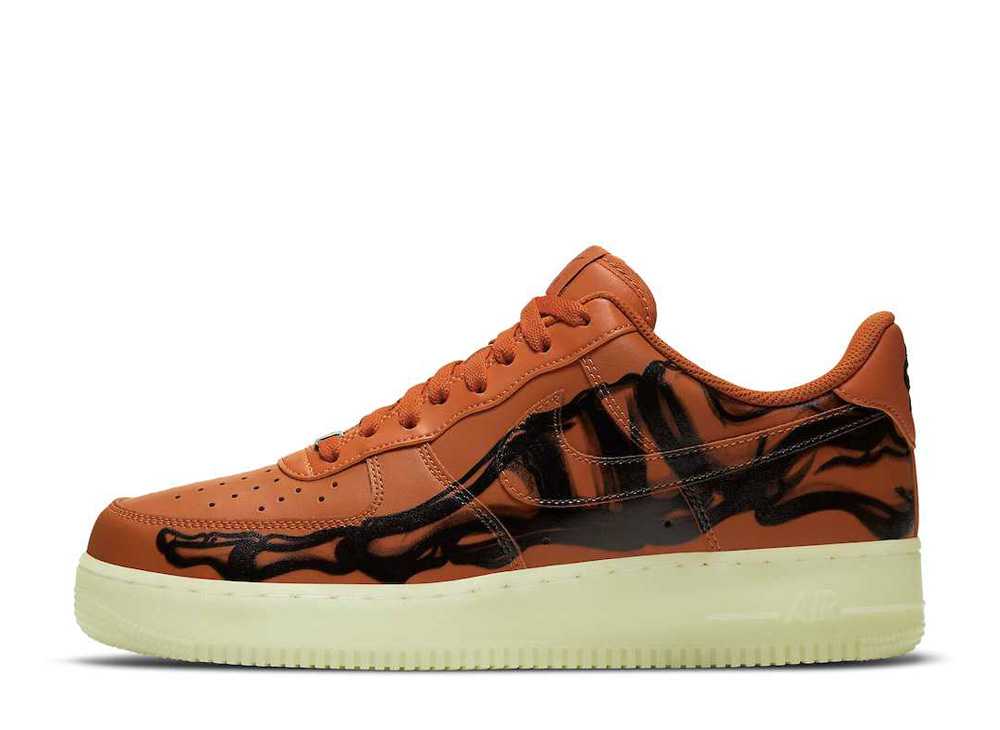 ＼百貨店大売り出し／1000円クーポン券振り出し中！Nike ナイキ 空軍1 置き目 オレンジ色 スケルトン ナイキ CU8067-800 メンズ スニーカー 駈けっくらシューズ 21SN-CU8067-800