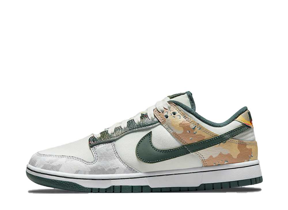 数量限定【1000円クーポン】Nike ナイキ ダンク ロー SE セイル マルチ カモ ナイキ DH0957-100 メンズ スニーカー ランニングシューズ 21SN-DH0957-100