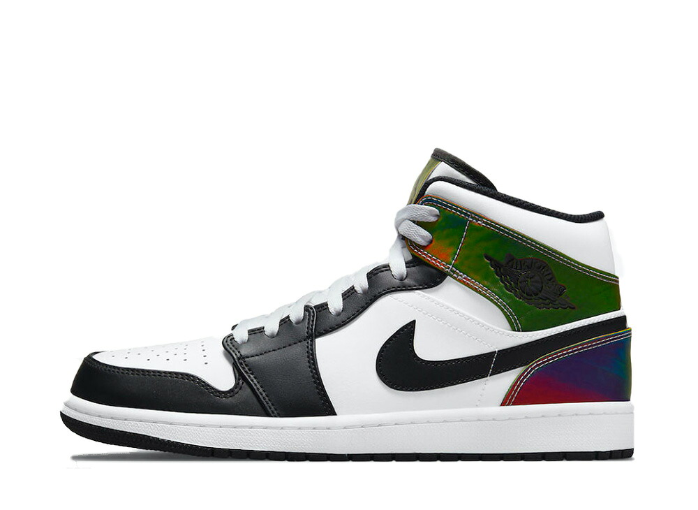 ＼百貨店大売り出し／1000円クーポン券振り出し中！Nike ナイキエアジョーダン1 ミッド 熱さ 感じやすい パネルズ ナイキ DM7802-100 メンズ スニーカー 駈けっくらシューズ 21SN-DM7802-100
