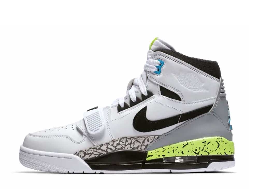 数量限定【1000円クーポン】Nike DON C×ナイキ ジョーダンレガシー312 ブラックボルトビビッドブルー ナイキ AQ4160-107 メンズ スニーカー ランニングシューズ 21SN-AQ4160-107