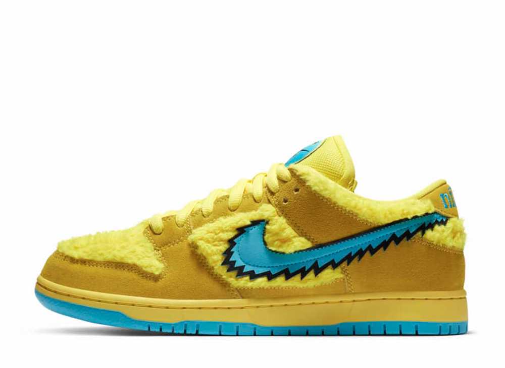 数量限定【1000円クーポン】Nike グレイトフルデッド ベアーズ × ナイキSB ダンク ロー イエローベア ナイキ CJ5378-700 メンズ スニーカー ランニングシューズ 21SN-CJ5378-700