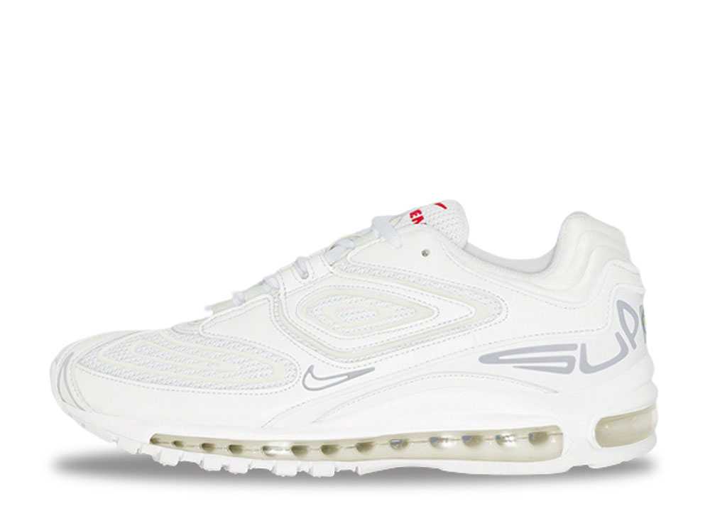 6/15【1000円割り引き引き換え証】Nike シュプリーム × ナイキ 大気圏マックス98 TL SP 白いこと ナイキ DR1033-100 メンズ スニーカー 駈けっくらシューズ 21SN-DR1033-100