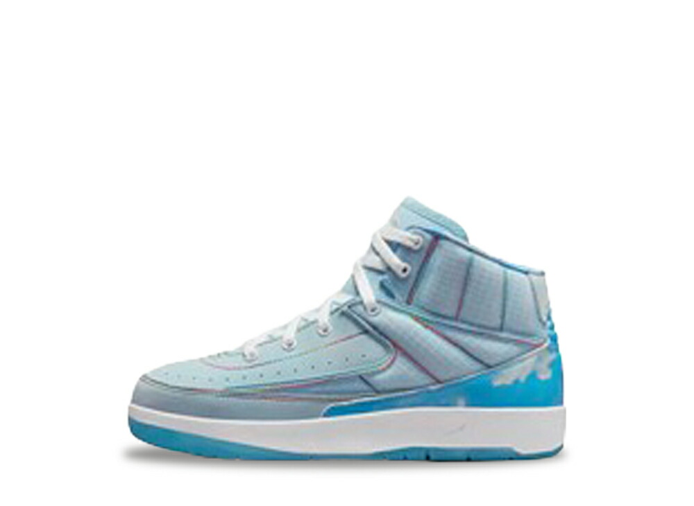 【今なら割引クーポン発行中】!Nike J. バルヴィン &times; ナイキ PS エアジョーダン2 レトロ SP セレスティンブルー/ホワイト/マルチカラー ナイキ DQ7693-419 メンズ スニーカー ランニングシューズ 21SN-DQ7693-419｜HYPE GUARD【公式】店