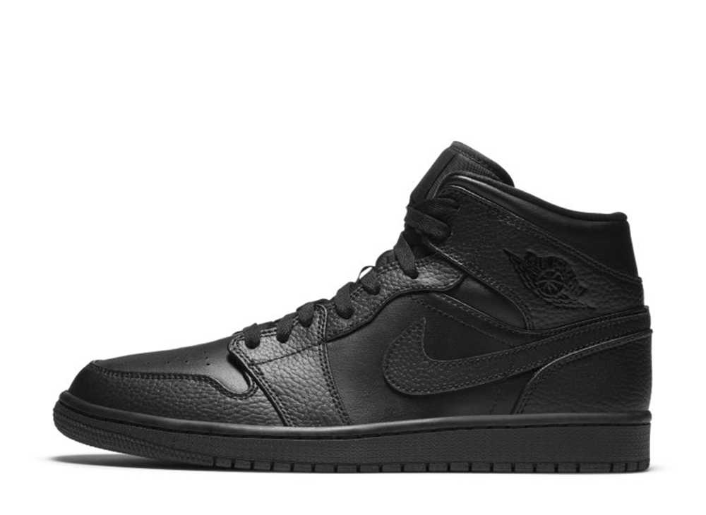 Nike ジョーダン１MID 大人気のトリプルブラック【2022】 Nike ジョーダン1MID 大人気のトリプルブラック【2022】 (Nike