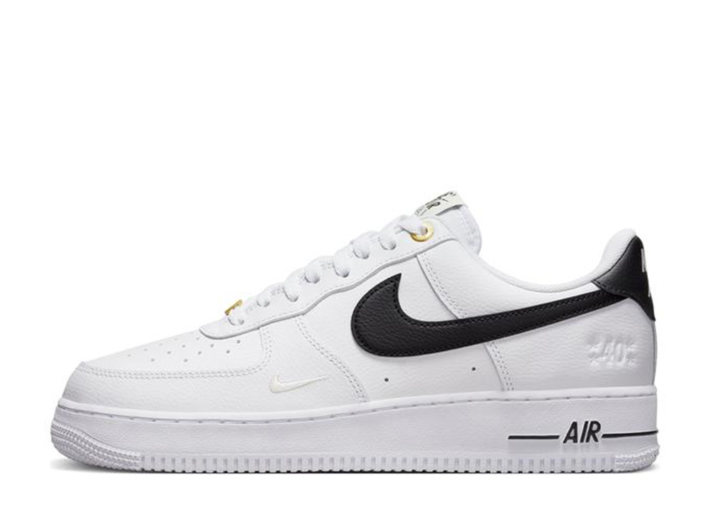 【今なら銀行割引クーポン券振り出し中】Nike ナイキ 空軍1 置き目 \u002707 LV8 40th 記念日 黒いこと/白いこと-メタリックゴールド ナイキ DQ7658-100 メンズ スニーカー 駈けっくらシューズ 21SN-DQ7658-100
