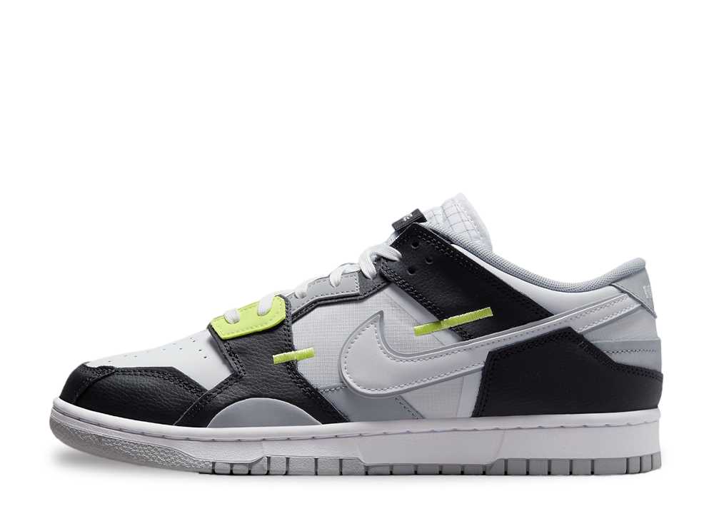＼百貨店大売り出し／1000円クーポン券振り出し中！Nike ナイキ ダンク 置き目 ぼろ切れ 黒いこと/白いこと/ライトレモンツイスト ナイキ DC9723-001 メンズ スニーカー 駈けっくらシューズ 21SN-DC9723-001