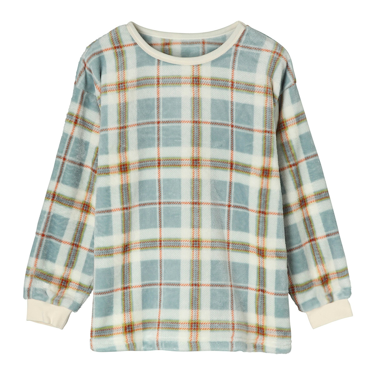 【マラソン限定クーポン対象！】 KID BLUE / キッドブルー 23シャギータータンチェック[長袖トップス]